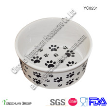 Ceramic Big Pet Bowl for Wholesale